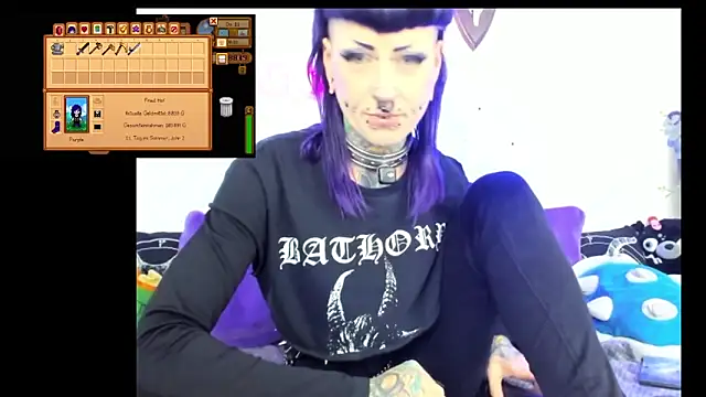 Purple Coffin666 online show from May 12, 5:08 pm