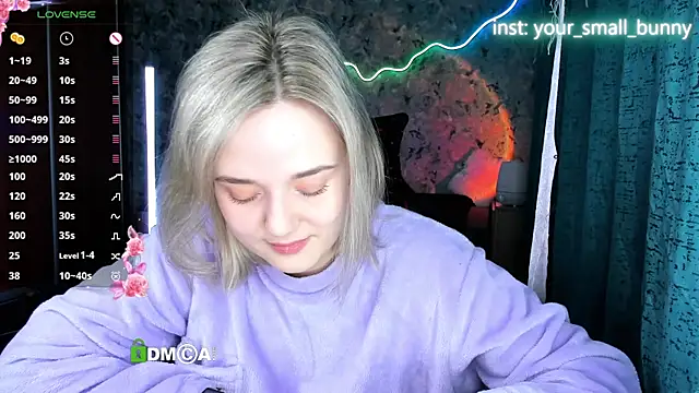 Your small bunny online show from May 17, 2:11 am