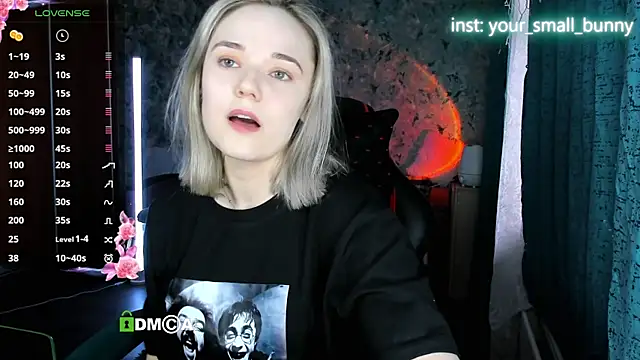 Your small bunny online show from May 22, 2:09 am