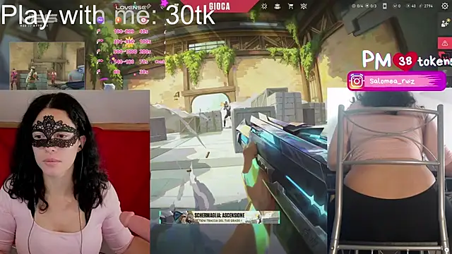 salomea r online show from May 12, 8:48 pm