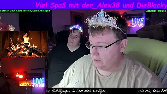 der alex38 online show from April 5, 5:56 pm