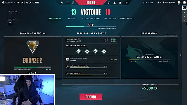 CeriseLapine online show from October 16, 7:05 pm