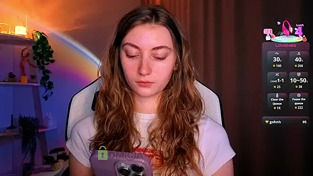 lady curls online show from March 25, 11:29 pm