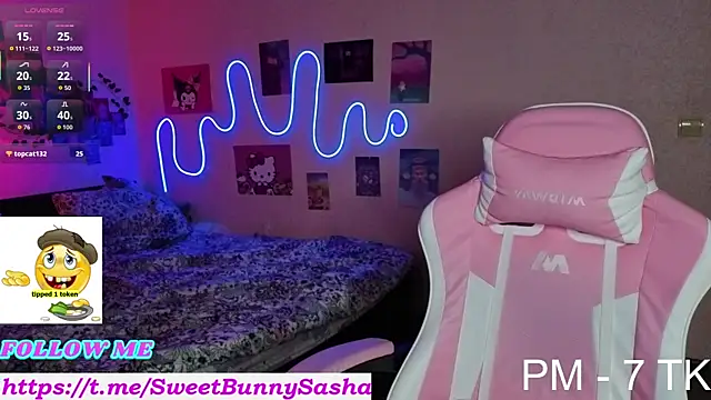 Bunny  of love online show from October 10, 8:47 pm