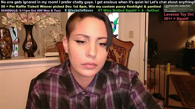 IsabelleRaven online show from October 29, 10:12 pm