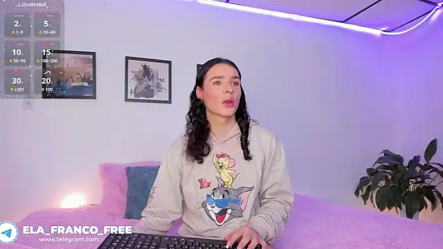 elafranco  online show from January 18, 7:32 pm