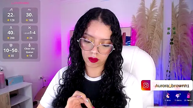 Aurora Brownn online show from October 17, 4:48 am