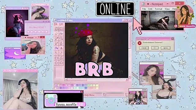 vanesa moon   online show from October 10, 11:31 pm