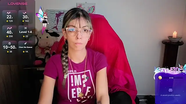 Princezzlove3 online show from May 25, 8:30 pm