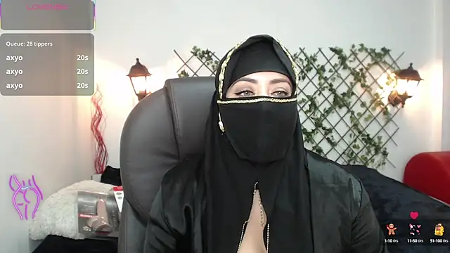 zahra Jalid online show from October 11, 10:23 pm