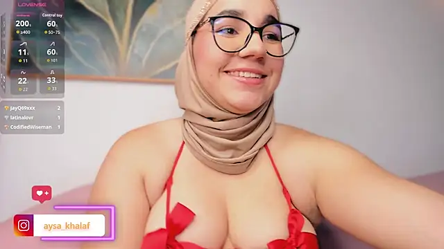 Ayha khalaf online show from October 27, 3:13 am