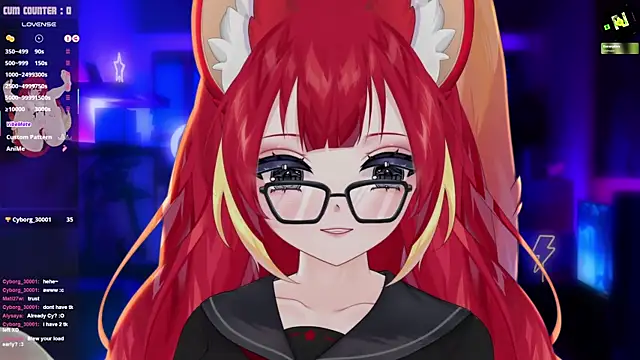 LewdFoxy VT online show from May 18, 4:46 pm
