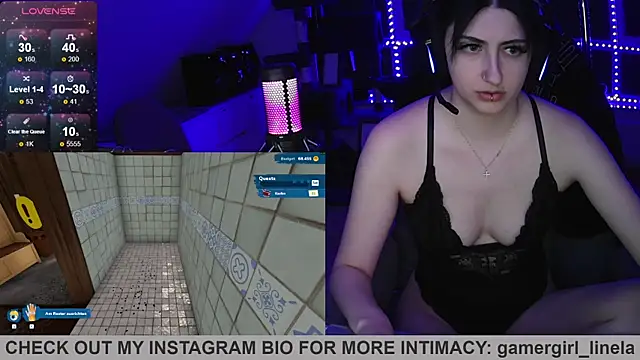 Gamergirl-Linela online show from May 22, 10:30 pm