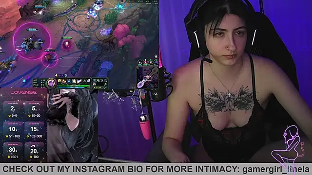 Gamergirl-Linela online show from January 7, 6:00 pm