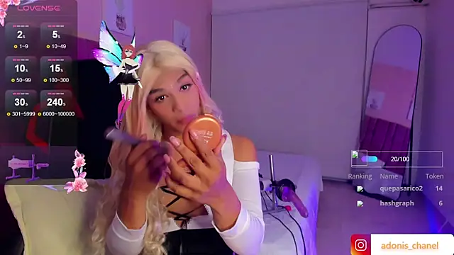 CHANELL 11INCHES online show from November 21, 10:45 pm