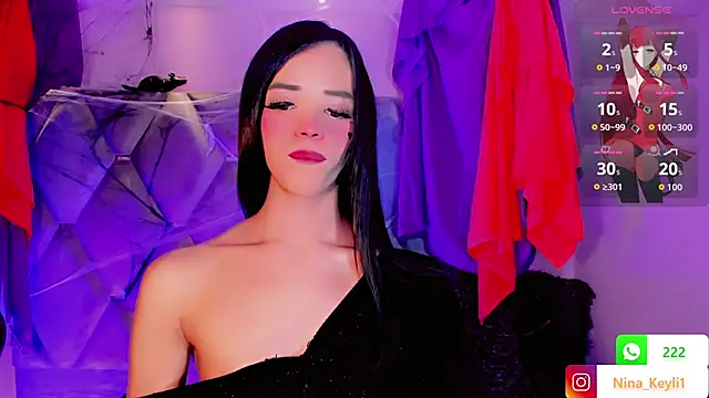 Nina Keyli online show from October 18, 3:09 am