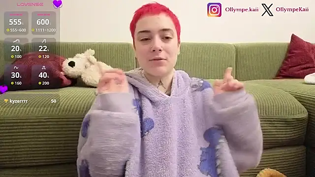 OllympeKaii online show from April 2, 3:37 am