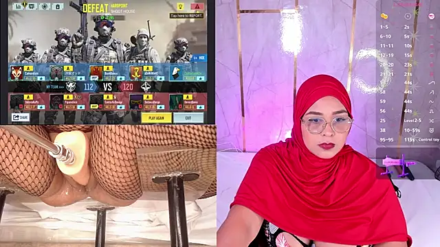 BBWHijab online show from November 6, 6:41 am