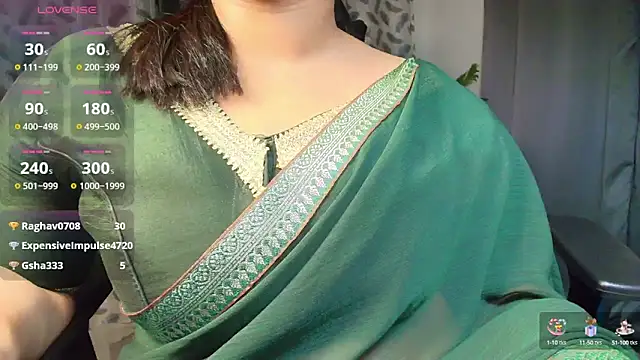 Snapshot of _Lisha_ chatting on September 23, 5:33 pm Lisha online show from September 23, 5:33 pm