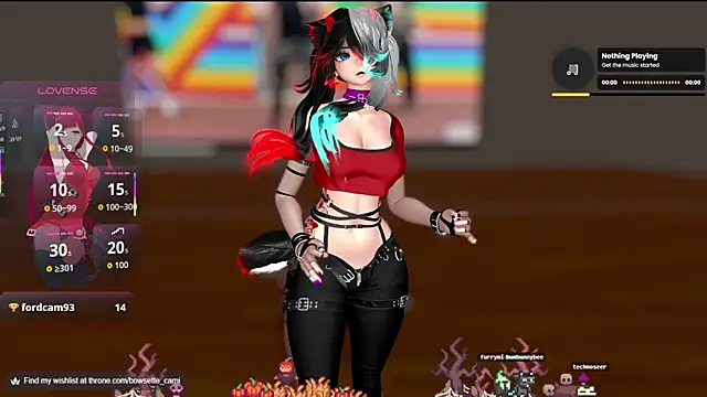 Bowsette Cami online show from November 5, 5:07 pm