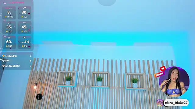 ciara blake online show from March 12, 8:11 pm