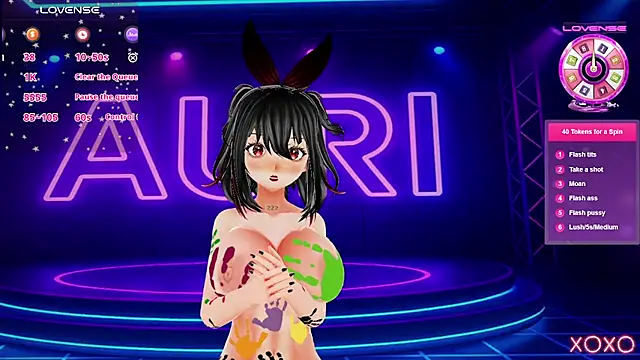 Auri Hikaru online show from October 14, 11:07 pm