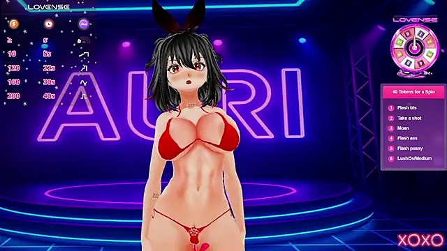 Auri Hikaru online show from April 2, 5:32 pm