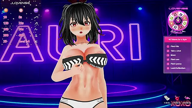 Auri Hikaru online show from October 4, 9:52 pm