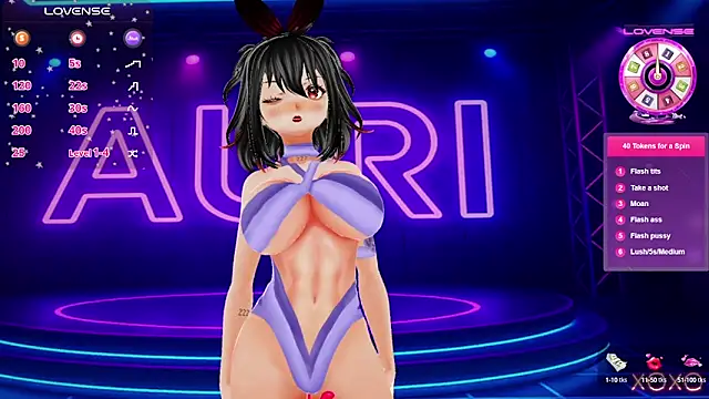 Auri Hikaru online show from October 8, 4:44 pm