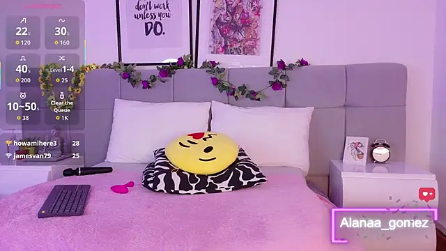 Alanaa Gomez online show from October 2, 5:29 pm