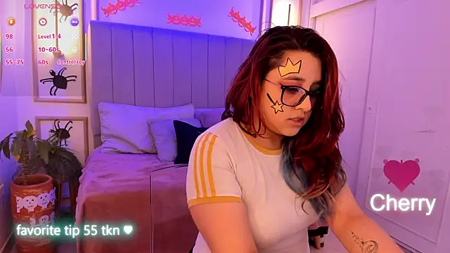 Cherry blush  online show from October 14, 7:38 pm