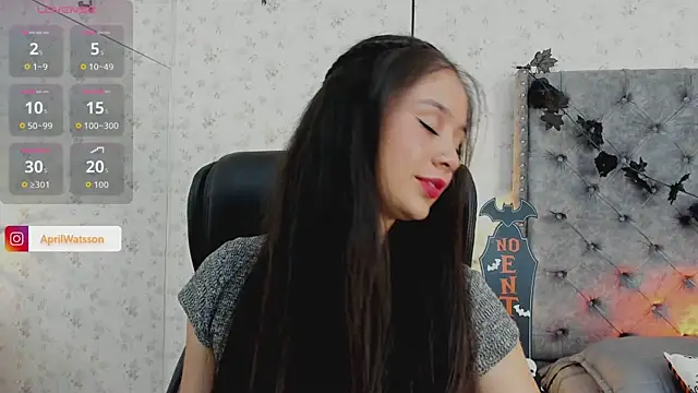 Aprilwatson online show from October 16, 7:27 pm