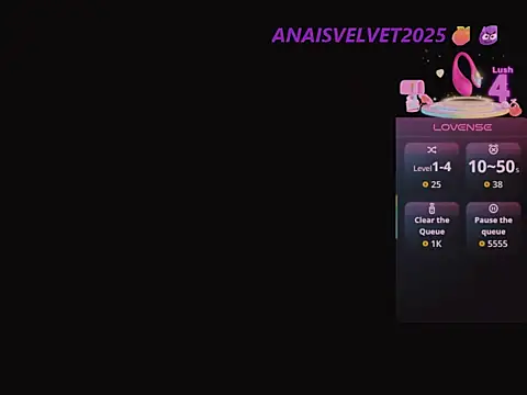 anaisvelvet2025 online show from October 5, 9:58 am