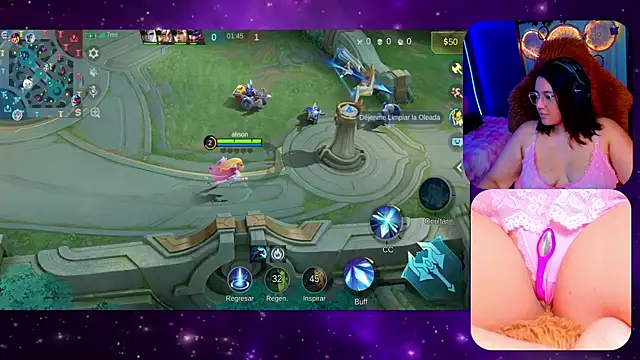 Allison GAMERS online show from October 25, 8:59 pm