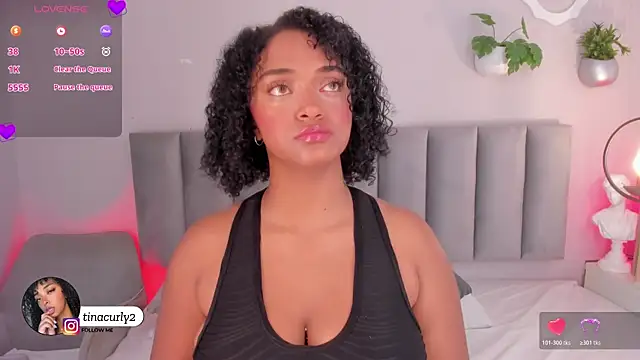 Tina curly online show from May 14, 11:38 am