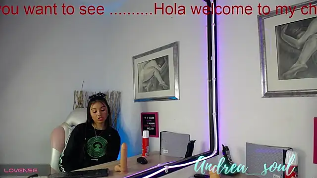 ANDREA SOUL online show from September 19, 1:21 pm
