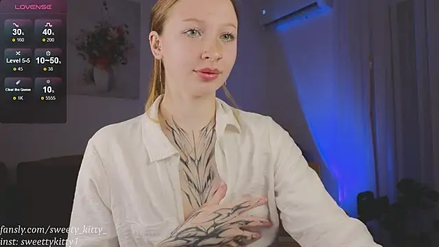 sweettykitty online show from February 5, 1:03 pm