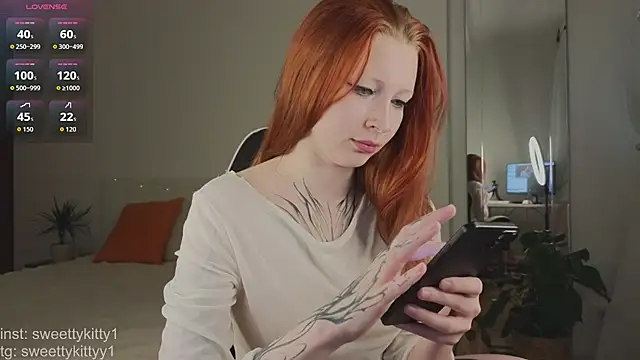 sweettykitty online show from May 26, 1:32 pm