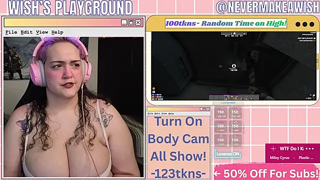 nevermakeawish online show from April 30, 11:37 am