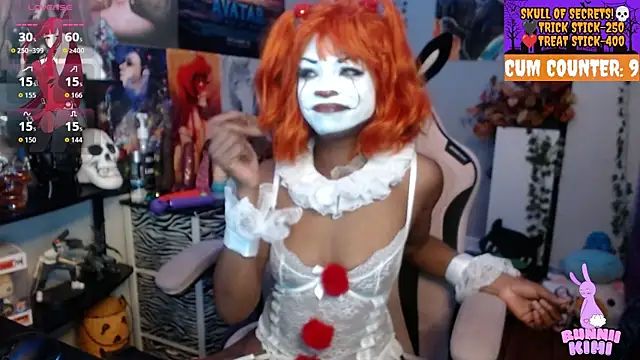 bunniikimi online show from October 29, 2:31 pm