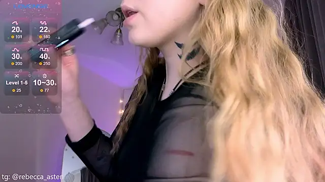 RebeccaAster online show from February 5, 5:27 pm