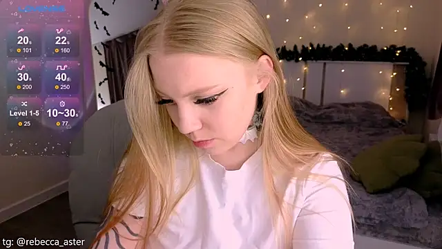 RebeccaAster online show from December 20, 9:08 pm