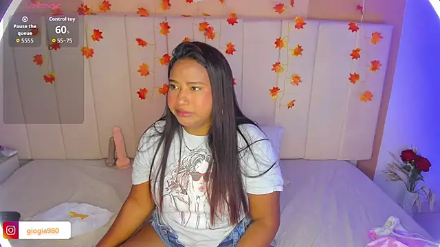 Giorgia 18 online show from October 1, 1:38 pm