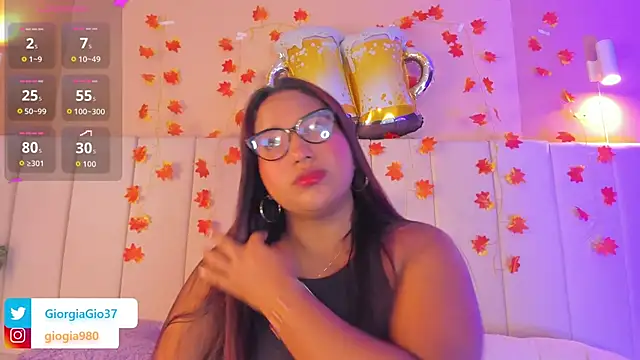 Giorgia 18 online show from September 20, 1:42 pm