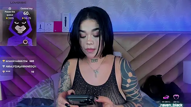  raven black online show from May 12, 4:13 pm