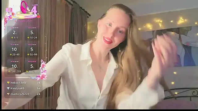 Sensual Orchid online show from April 7, 8:55 pm