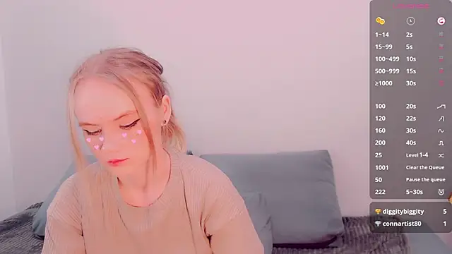 AliceNya cute online show from April 4, 5:28 am