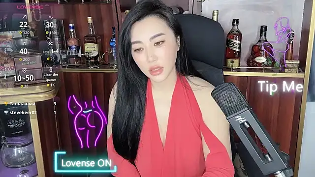 Snapshot of A-Lin-666 chatting on September 26, 6:00 am A-Lin-666 online show from September 26, 6:00 am