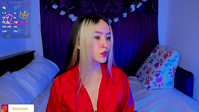 Shairaclark  online show from May 2, 1:31 am