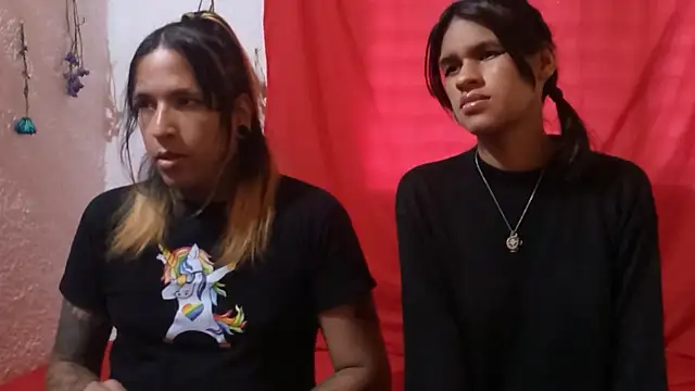 Couple Moth666 online show from October 9, 8:46 pm